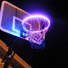 Load image into Gallery viewer, 1 PCS LED Basketball Hoop Light Basketball Rim Changing  Induction Lamp Shoot Hoops Solar Light Playing At Night LED Strip Lamp