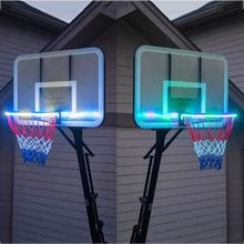 Load image into Gallery viewer, 1 PCS LED Basketball Hoop Light Basketball Rim Changing  Induction Lamp Shoot Hoops Solar Light Playing At Night LED Strip Lamp