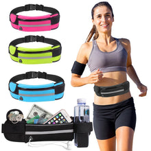 Load image into Gallery viewer, YUYU waist bag Belt waist Bag Running Waist Bag sport running bag Cycling Phone bag Waterproof Holder Women running belt waist