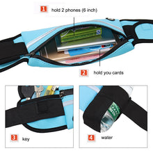 Load image into Gallery viewer, YUYU waist bag Belt waist Bag Running Waist Bag sport running bag Cycling Phone bag Waterproof Holder Women running belt waist