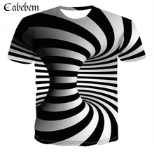 Load image into Gallery viewer, Men&#39;s Dizzy Eyes 3D T-Shirt Funny T-Shirt Anime Hypnosis