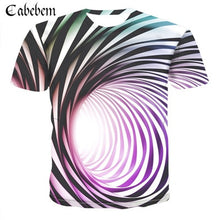 Load image into Gallery viewer, Men&#39;s Dizzy Eyes 3D T-Shirt Funny T-Shirt Anime Hypnosis