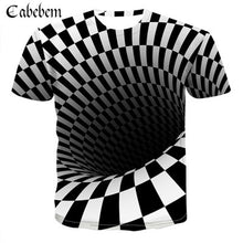 Load image into Gallery viewer, Men&#39;s Dizzy Eyes 3D T-Shirt Funny T-Shirt Anime Hypnosis