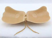 Load image into Gallery viewer, Women Silicone Bra Invisible Strapless Brassiere Push Up Sticking Bra Backless Wire Free