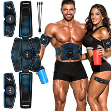 Load image into Gallery viewer, Abdominal Muscle Stimulator Trainer EMS Abs Fitness Equipment Training Gear Muscles Electrostimulator Toner Exercise At Home Gym