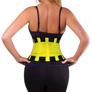 Women And Men Adjustable Elstiac Waist Support Belt Neoprene Faja Lumbar Back Sweat Belt Fitness Belt Waist Trainer Heuptas