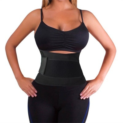 Women And Men Adjustable Elstiac Waist Support Belt Neoprene Faja Lumbar Back Sweat Belt Fitness Belt Waist Trainer Heuptas