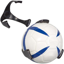 Load image into Gallery viewer, Ball Holder Claw Wall Rack Display for Rugby Soccer Football Basketball