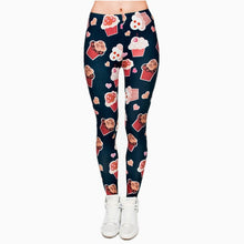 Load image into Gallery viewer, Brands Women Fashion Legging Aztec Round Printing leggins Slim High Waist