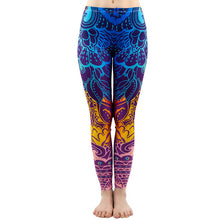 Load image into Gallery viewer, Brands Women Fashion Legging Aztec Round Printing leggins Slim High Waist